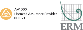 ERM a licenced AA1000 Assurance Provider [logo]