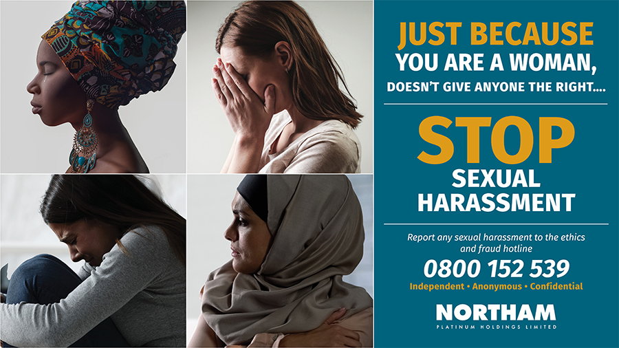 Stop sexual harassment [graphic]
