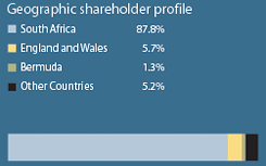 Geographic shareholder profile