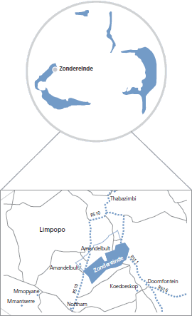 Zondereinde map